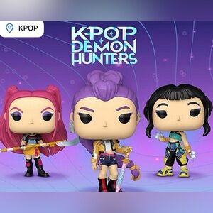 K-POP Demon Hunters Funko  Vinyl Figure  🚨🚨🚨🚨🚨 LAST ONEEEEEE